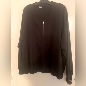Black jacket plus size 3xl